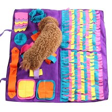 Dog Snuffle Mat Puppy Cat Pet Sniffing Training Pad Puppy Activity Training Blanket Detachable Fleece Pads 2024 - buy cheap