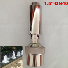 2" DN50 SS Air Added Bubbling Fountain Nozzle Spray Pond Garden Sprinkler 2024 - buy cheap