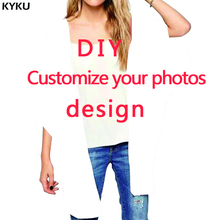 KYKU Customize Loose Kimono Women DIY Pictures Shawl 3d Print Open Stitch Blouse Sexy Womens Clothing Batwing Sleeve Summer Tops 2024 - buy cheap