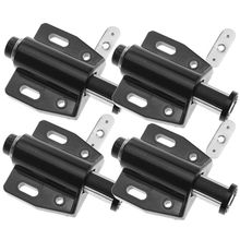 4PCS BLACK MAGNETIC PUSH TO OPEN SYSTEM DAMPER FOR CABINET CUPBOARD DRAWER Drop shipping 2024 - buy cheap
