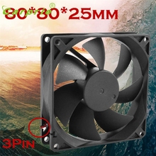 Quiet Cooling Fan 8cm/80mm/80x80x25mm DC 12V Silent Computer/PC/CPU Case Cooler Mar30 2024 - buy cheap