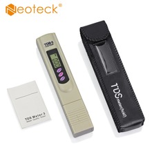 Neoteck Portable Digital TDS 3 Water Quality Tester Purity Meter PPM TEMP Test Pen of Tester accuracy 2% Pool Water PH Meter TDS 2024 - buy cheap