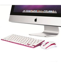 Maorong-mini mouse óptico sem fio para trocar, estojo de alumínio slim para teclado e mouse imac, conjunto para desktop de 21.5 polegadas 2024 - compre barato