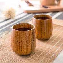 Мебель для дома японская деревянная чашка для чая большой объем питьевая вода деревянная чашка твердая деревянная чашка китайская чайная чашка 2024 - купить недорого