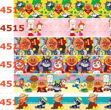 10yards -different sizes -Anpanman Grosgrain ribbon - Cartoon character printed ribbon 2024 - buy cheap