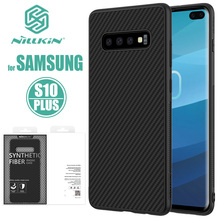 for Samsung Galaxy S10 Plus Note 9 8 Nillkin Synthetic Fiber Hard Back Cover Phone Case for Samsung S10 Plus Note 9 8 Slim Case 2024 - buy cheap