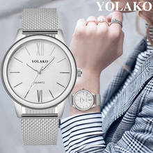 Luxury Brand Women Watches Fashion Stainless Steel Strap Quartz Wrist Watch Montre Femme Ladies Dress Watch Female Watches Clock 2024 - buy cheap