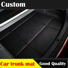 car trunk  leather mat for BMW 3/4/5/7 Series GT M3 X1 X3 X4 X5 X6 Z4 3D car-styling all weather tray carpet cargo liner 2024 - buy cheap