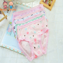 4pc/Lot Fashion New Baby Girls Underwear Cotton Panties Random Delivery Briefs 2024 - buy cheap