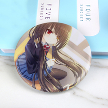 FFFPIN Japan Anime 5.8cm Brooch Beauty Large Badge Nightmare Tokisaki Kurumi DATE A LIVE Cloth Backpack Home Car Decor Coin Pin 2024 - buy cheap