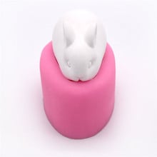 Силиконовая форма 3D мультфильм Пасхальный кролик шоколадный помадка торт формочка, Инструменты для декорирования мороженое, мусс форма для леденцов, тортов 2024 - купить недорого