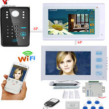 YobangSecurity 2X7 Inch Monitor Wifi Wireless Video Door Phone Doorbell Camera Intercom KIT With Electric Door Lock Power Supply 2024 - buy cheap