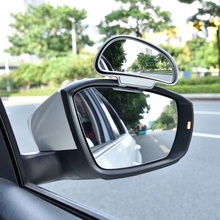 Espelho para ponto cego lateral universal de veículo, espelho grande angular de segurança para veículos, 2019, 2018 2024 - compre barato