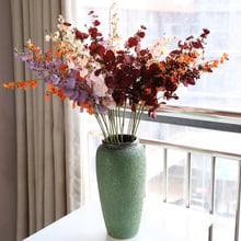 10 pcs/lot Artificial 4 fork color dance orchid fake flowers for home living room decoration wedding decor flower arrangement 2024 - buy cheap