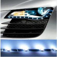 1Pcs 12V 30cm High Power LED Daytime Running lights DRL 100% Waterproof 5050 SMD Car Auto Decorative Flexible LED Strip Fog lamp 2024 - buy cheap