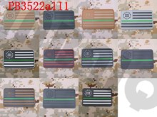3D PVC Patch The Thin Green Line 3% III PERCENT DEFEND LIBERTY American flag 2024 - buy cheap