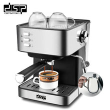 DSP  Semi-automatic Coffee Machine Stainless Espresso Maker Fully Functional Home Display Full Temperature Control 2024 - buy cheap
