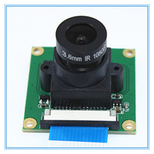 OV5647 5MP ночное видение для Raspberry Pi 3/2 Модель B модуль камеры с регулируемым фокусом 3,6 мм объектив с 32*32 мм 2024 - купить недорого