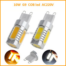 free shipping G9 Led light 8W warm/white AC220V led lighting lamp 5 SMD COB led G9 bulbs energy saving 2024 - buy cheap