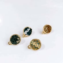 Round Wool Stuff Stud Earring Accessories Pendant Necklace Supplies for Jewelry Making Accessories Components 6pcs KP2091 2024 - buy cheap