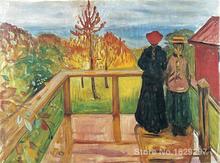 Rain Paintings by Edvard Munch modern art High quality Hand painted 2024 - buy cheap