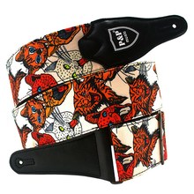 Embroidered Cotton Belt Guitar Shoulder Strap Musical Stringed Instruments Accessories for Acoustic Electric Bass Guitars 2024 - buy cheap