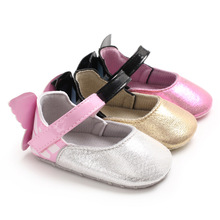 Spring and Autumn 0-1 female baby princess shoes soft bottom shoes baby toddler shoes 2024 - buy cheap
