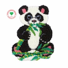 Набор панды с крючком-защелкой, детали для вышивки, искусственный ковер для вышивки, резьба для вышивки крестиком, рукоделие 2024 - купить недорого