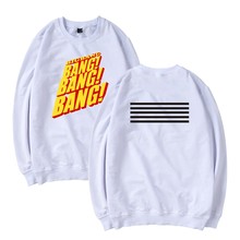 LUCKYFRIDAYF BIGBANG Kpop women capless Sweatshirts men hoodies casual Long Sleeve harajuku Sweatshirt pullover tops plus size 2024 - buy cheap