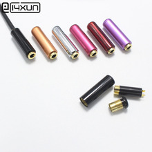 1 Uds. 3,5mm conector de Audio 4 polos chapado en oro adaptador de auriculares para DIY 3,5mm auriculares estéreo o se utiliza para reparar auriculares 2024 - compra barato