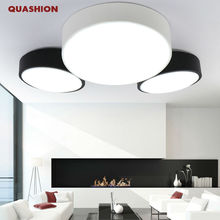 Luminária de teto em forma de moderno minimalista, lâmpada de led redonda para o quarto, sala de estar, sala de estudo, personalidade criativa, lâmpada de varanda 2024 - compre barato