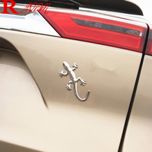 car styling 3D Metal Gecko Lizard Stickers For Chrysler Sebring Voyager Crossfire PT Cruiser 300C Aspen Pacifica Town Country 2024 - buy cheap