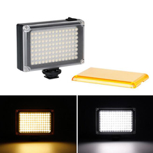 Luz LED 112 para vídeo, iluminación de relleno de fotos, filtros de batería para Nikon, Canon, DSLR, Smartphone, Youtube, Vlogging, transmisión en vivo 2024 - compra barato