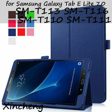 PU Leather Case for Samsung Galaxy Tab E Lite 7.0 SM-T113 SM-T116 Stand Case for Samsung Galaxy Tab 3 lite 7.0 SM-T110 SM-T111 2024 - buy cheap