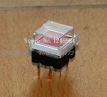 [Sa] taiwan deli wei dailywell iluminado com botão vermelho, micro interruptor sem botão de bloqueio embutido -- 50 tamanhos