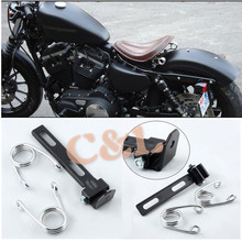 2.6" Steel Solo Spring Seat Mount Bracket Fit For Harley Honda Kawasaki Chopper Custom 2024 - buy cheap
