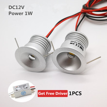 1W Led Ceiling Spotlight  DC12V Decoration Downlight 25mm Cutout  60/120 Beam Angle DIY Lamp Stair Indicating Light 9pcs 2024 - buy cheap