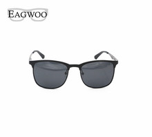 Polarized Simple Slim Sunglasses Men Square Aluminium Magnesium Sun Glasses Anti Glare De Sol Masculin 8651 2024 - buy cheap