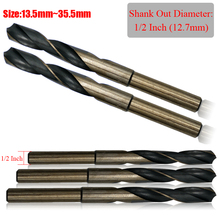1Pc 15.5mm 16mm 16.5mm 17mm High Speed Steel HSS CO HSS-CO 1/2" 1/2 Inch Shank Reduced Shank Twist Drill Bit For Stainless Steel 2024 - buy cheap