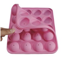 20 Silicone Tray Pop Cake Stick Mould Lollipop  Cupcake Baking Mold 2024 - buy cheap