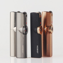 Single punch cigar Inflatable lighter Fashion cigarette Metal lighters Windproof smoking Grinding Wheel Lighter Outdoor Tools 2024 - buy cheap