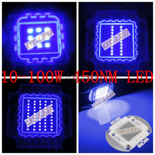 High Quality 10W 20W 30W 50W 100W Royal Blue Color 450NM  High Power LED Lamp Light For Plant Grow Light  Aquarium 2024 - buy cheap