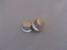 1 pçs de alumínio botão do potenciômetro botão 44*34*25mm esfrega potenciômetro tampão interruptor botão do carro codificador para amplificador 2024 - compre barato