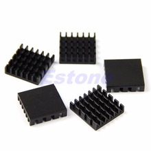 Chip de memória de led ic 19*19*5mm, dissipador de calor de alumínio de qualidade chip de memória diy útil para led, potência ic, memória, transistor 2024 - compre barato