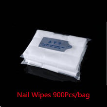 900PCS Makeup Cotton Nail Tools Nail Polish Wash Roll Lint Nail Art Polish High Quality Cotton Gel Remover Wipes Paper Manicure 2024 - buy cheap