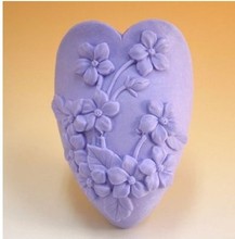 Violet  Craft Art Silicone Soap mold Craft Molds DIY Handmade soap molds 2024 - buy cheap