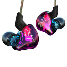 Kz zst balanced-fones de ouvido intra-auriculares com microfone, som hi-fi de alta fidelidade em cores, som híbrido dinâmico 2024 - compre barato