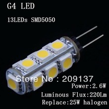 Светодиодная лампа g4, 2,6 Вт, 12 В постоянного тока, SMD5050, светодиодная лампа с теплым белым/белым светом, светодиодная лампа g4, светодиодная лампа g4, 10 шт./лот, бесплатная доставка 2024 - купить недорого