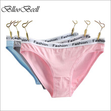 BllooBeell Women's Cotton Underwear Sexy Panties for Women Girls Briefs Low Rise Female Underpants Lingerie Plus Size M-3XL 2024 - buy cheap