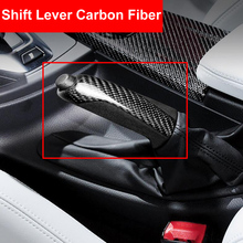 Глянцевая коробка переключения передач из углеродного волокна, панель, наклейка, авто рычаг переключения, украшение, Стайлинг, отделка для BMW E90 F30 F32 F34 F80 2024 - купить недорого